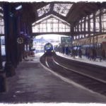 橋本清一 Sei Hashimoto リトグラフ パリの裏街 ジャベル駅 橋本清一 Sei Hashimoto リトグラフ パリの裏街 ジャベル駅 美術